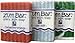 Indigo Wild Fresh Zum Bars Goat's Milk Soap 3 Pack: Sea Salt, Mint, & Tangerine-Orange