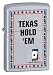 Texas Hold 'Em- Satin Chrome