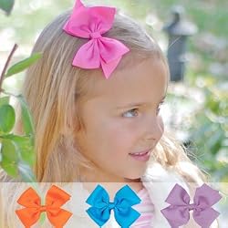 Boutique Girls Accessory Clippie TODDLER Baby Hair Bow