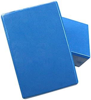 Zasa High Quality Blue Exercise Fitness Yoga Blocks 8*15*23cm Pack of 2pcs