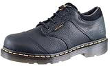 Dr. Martens Midi NS 4 Eye Shoe Black Industrial Bear/Suede