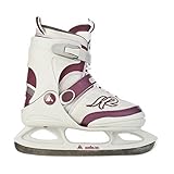 IMAGE OF K2 Sports Junior 2011 Annika Ice Skates (Grey/Plum, 11-2)