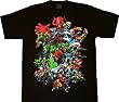 Marvel Mad Superheroes Tangle Black T-shirt Tee