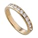 14K Yellow Gold 1/3 ct. Machine Set Diamond Wedding Band (F-G Color, VS Clarity)