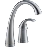 Buy Delta Faucet 1980-AR-DST Pilar Single Handle Bar Prep Faucet, Arctic Stainless by DELTA FAUCET