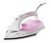 Kitchen & Housewares : Morphy Richards Turbosteam 40677 Steam Iron Pink/White with Ceramic Soleplate 2000w