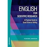 english for scientific research