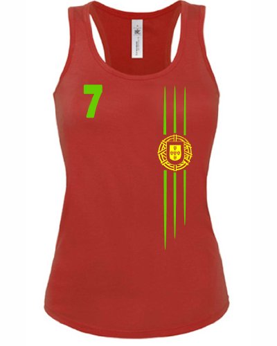 FUSSBALL WM 2014 – PORTUGAL FANSHIRT 3215(TT-F-R) Gr. S