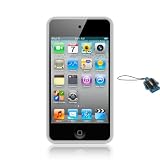 iPod Touch 4G case MiniSuit Skin for iPod Touch 4th Generation, 4th Gen compatible with 8GB / 32GB / 64GB + MiniSuit Microfiber Key Chain (Clear)