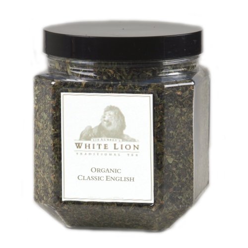 Organic Classic English Fine Black Tea, 16oz Loose Tea by White Lion Tea