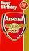 Arsenal F.C. Official Crested Birthday Card