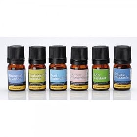 Coffret de 6 Huiles Essentielles Pour Diffuseur et Humidificateur