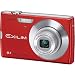 Casio Exilim EX-Z150RD 8MP 4x Zoom 3-Inch LCD Screen Digital Camera with 28mm Wide Angle Lens (Red)