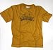 Saltrock mens t-shirt mustard size large