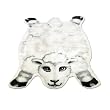 Sheep | Playmat & Kid's Rug | Faux Fur | 3 foot X 5 foot