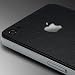 SGP アイフォン 4 スキンガード 【 LEATHER BLACK 】 液晶保護シートセット for iPhone 4