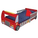 KidKraft FireTruck Toddler Cot