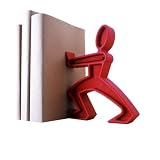 Black & Blum James the Bookend Red (H19cm x W21cm x D5.5cm)