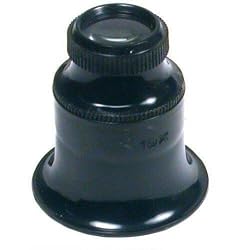 Double Lens Eyeglass Loupe Magnifier Jeweler Loupe Tool