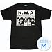 N.W.A Tee/NWA Most Dangerous T-Shirt ヒップホップグループ バンド ロックTシャツ M【並行輸入】