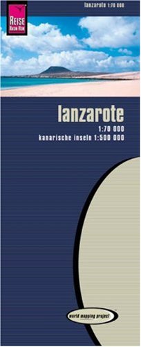 City Travel Guides Discounted  Search : Lanzarote 1 : 70 000/ Kanarische Inseln 1 : 500 00