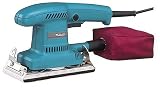 Makita BO3700X6 1.6 Amp 1/3 Sheet Sander with Cloth Dust Bag and 8 Extra Sheets of Sandpaper
