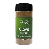 Sylvia's Rainforest Clove Powder, 3.5-Ounce Bottle (Pack of 4)
