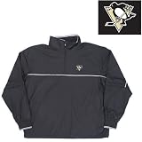 Pittsburgh Penguins NHL Omni Pullover Windshirt (Black)