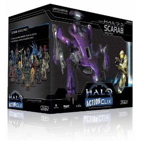 Childrens Toyshop  Toys : HALO ActionClix Scarab Vehicle Pack