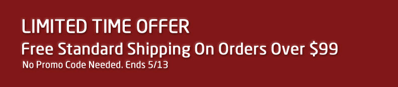 Free Standard Shipping on Orders Over $99
