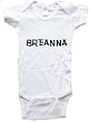 BREANNA / Hurry Up - Name-series - White or Pink Onesie / Baby T-shirt