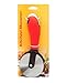 Greenwald Brands Kitchen Monster Pizza Cutter With Soft Grip Handle, Red