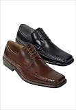 Stacy Adams Punch Detail Dress Shoe