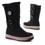 Damen Schuhe, STIEFEL, MIT KN�PFEN BOOTS WINTER, S3075, Synthetik in hochwertiger Leder Optik