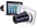 Samsung Galaxy Camera EK-GC100 8GB White, Android OS, v4.1 (Jelly Bean) 3G Unlocked HSDPA 850 / 900 / 1900 / 2100 by Samsung