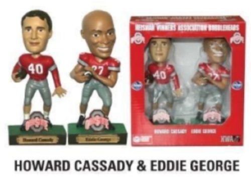 OSU Ohio State Bockeyes Heisman Winners Set #2 of 4 - Howard Cassady Eddie & George Bobblehead / Bobble Heads
