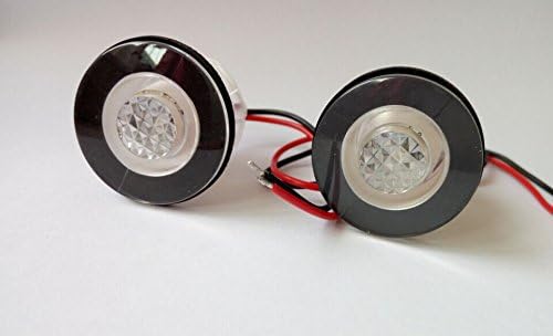 Marine Boat RV Blue LED Courtesy Light Livewell/ Stair/Navigation light 2 Pcs