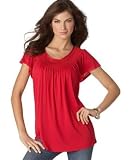 Cha Cha Vente Smocked Jersey Tunic