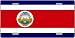 Costa Rica Flag License Plates