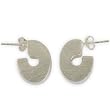 Earring Sterling Silver Handmade Jewelry 0.5 inches
