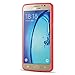 J&D Case Compatible for Galaxy On5 2015 Case, [Drop Protection] [Slim Cushion] Shock Resistant Protective TPU Slim Case for Samsung Galaxy On5 (Release in 2015) Bumper Case - Red
