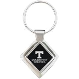 Tennessee Volunteers Vogue Brushed Metal Logo Keychain