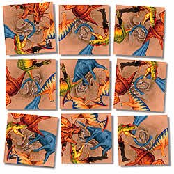 B. Dazzle Scramble Squares Diggin' Dinos [Misc.]