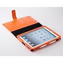 Simplism iPad 2 レザーフリップノートケース スタンド機構付き オレンジ TR-LFNCIPD2-OR