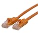 Ethernet Cable , CAT5e - 25 FT Orange