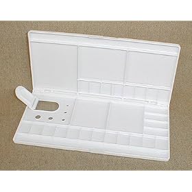 Plastic Folding Watercolor Palette Box