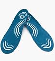 Orthaheel Insoles - Shock Absorber Orthotic 06: SMALL 5 - 6.5