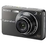 Photo : Sony Cybershot DSCW300 13.6MP Digital Camera with 3x Optical Zoom with Super Steady Shot
