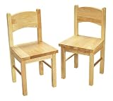 Pair Rectangular Chairs-Natual