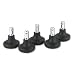 Master Caster Products - Master Caster - Bell Glides, 100lbs/Glide, Black, 5/Set - Sold As 1 Set - C